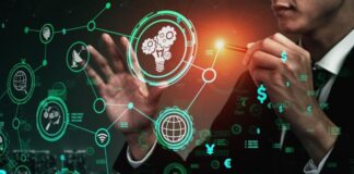 AI in Franchise Marketing: Smart Automation Powers Multi-Location Growth multi-location growth for franchises, with icons in foreground