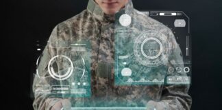 Organizing Technology Equipment for Rapid Deployment and Access rapid deployment with soldier and laptop