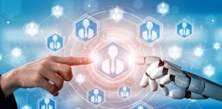 How Can AI-Driven Signal-Based Prospecting Improve Your Lead Engagement? AI-driven signal-based leads with hand and robot