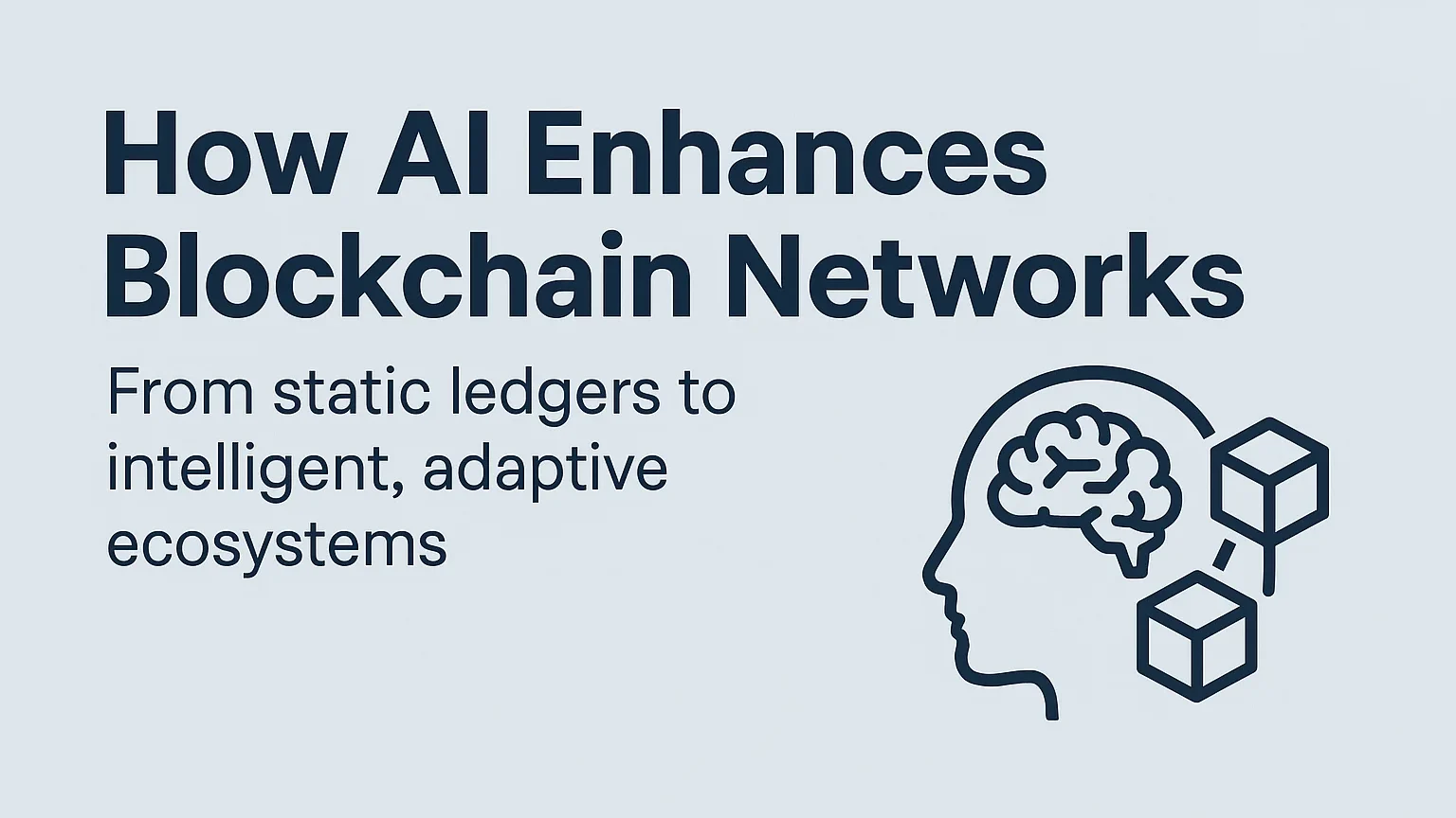 AI enhances blockchain network systems