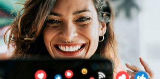 Top 10 Ways to Get More Likes on Facebook Posts in 2025 woman with Facebook posts