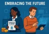 Embracing the Future: How Tech-Infused Certifications in Financial Planning and Instrumentation Are Shaping Modern Careers Financial planner and engineer with tech backdrop. (1)