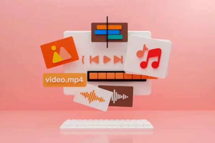 a computer screen showing colorful icons