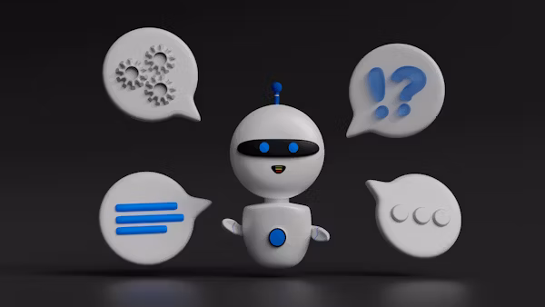 a white and grey robot
