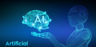 The Impact of AI on Future Workplaces and Business Innovation robot showing AI in future workplaces