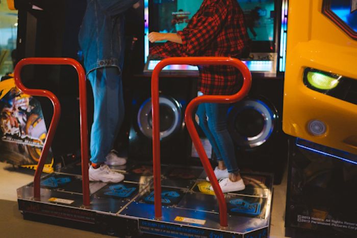 arcade machines dance machine