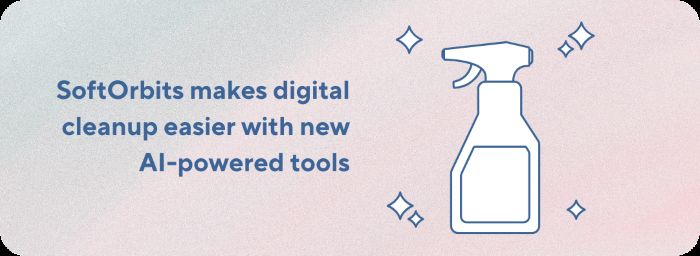 digital cleanup graphic