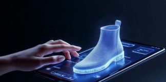 Adapting to E-commerce Growth with Agile Logistics Strategies woman shopping with VR using logistics strategies