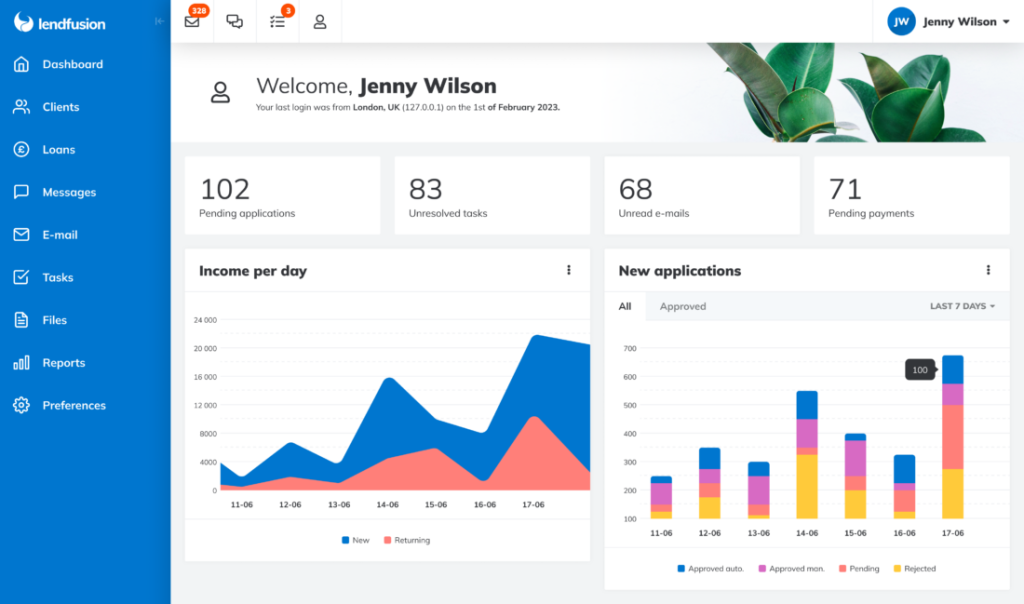 lendfusion loan management