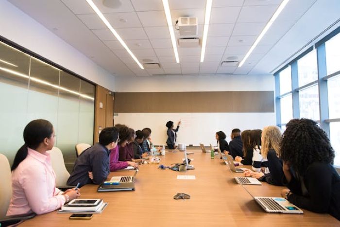 Power BI skills in a classroom