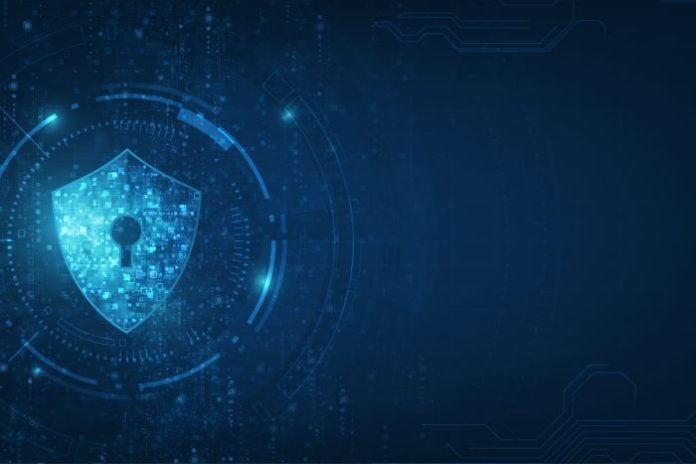 shield displaying secure