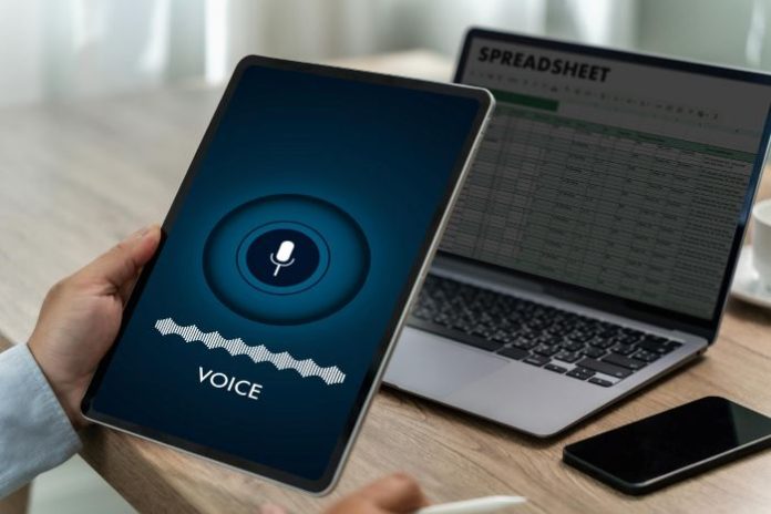 start talking audio to text