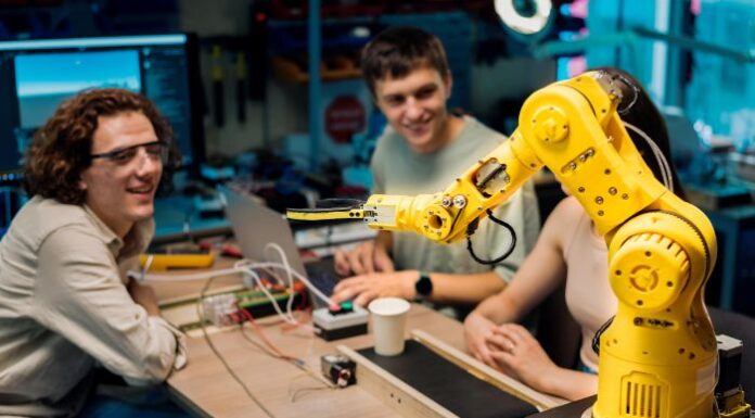 AI-Powered Vocational Training: Revolutionize Tech Careers Skills vocational training with a robot