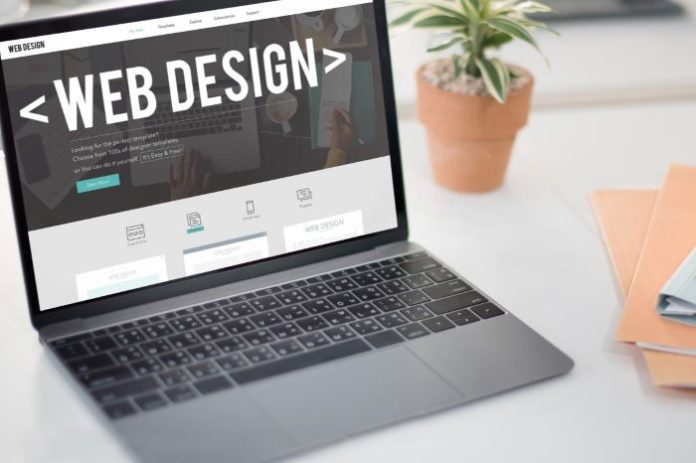 laptop displaying websites