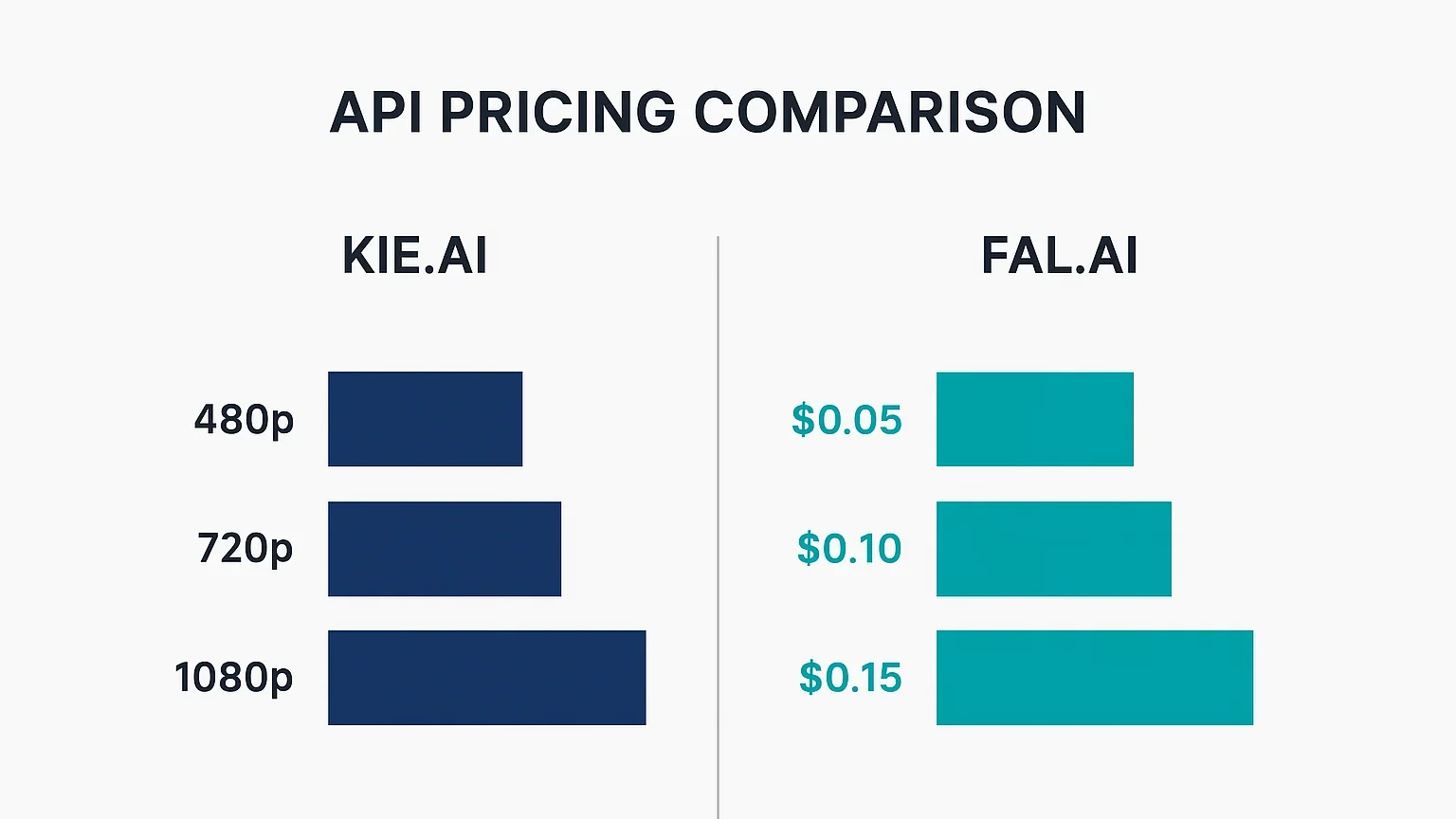 API pricing comparison