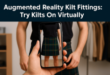 Augmented Reality (AR) Fittings: Try On Kilts Virtually Before You Buy Augmented reality kilt fitting demo