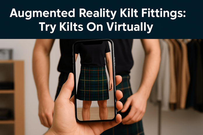 Augmented reality kilt fitting demo