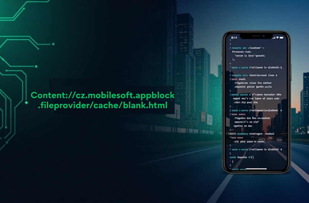 Contentcz.mobilesoft.appblock.fileprovidercacheblank.html Means and How it Works