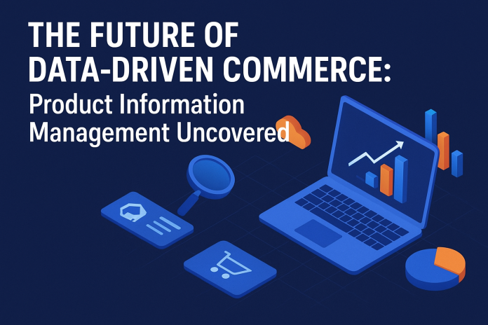 Data-driven commerce PIM illustration