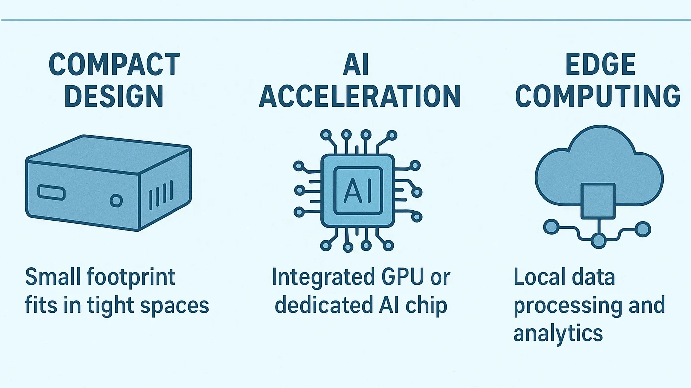 Edge AI-ready mini PC features