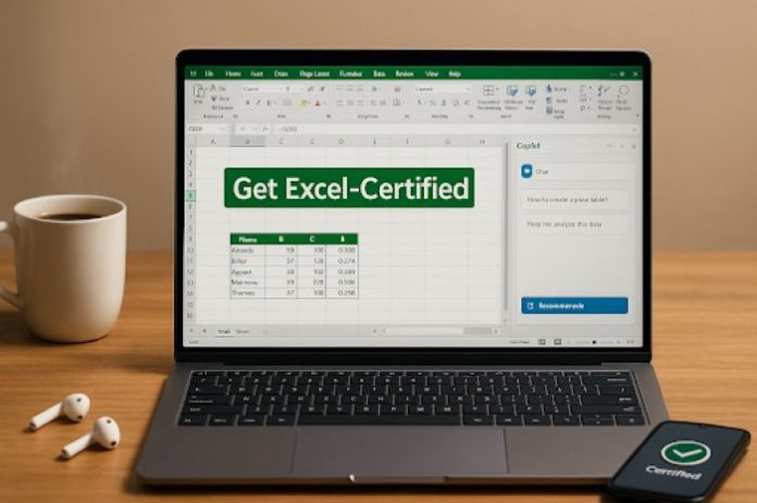 Excel certification