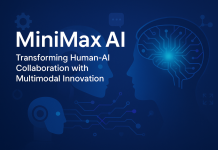 MiniMax AI: Reshaping Human-AI Collaboration Through Multimodal Innovation Human AI collaboration futuristic illustration