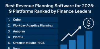 Best Revenue Planning Software for 2025: 9 Platforms Ranked by Finance Leaders Revenue planning software ranking chart