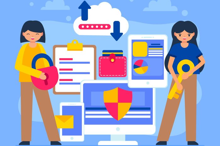 password storage illustration