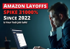 Amazon Layoffs Spike 3100% Since 2022! Is Your Tech Job Safe? Amazon Layoffs