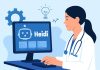 5 Surefire Ways Heidi is Transforming Clinician Workflows Clinician-using-AI-healthcare-system