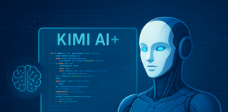 What Is Kimi Ai+? A Deep Dive into Moonshot AI’s Next-Generation Assistant Futuristic humanoid AI robot illustration