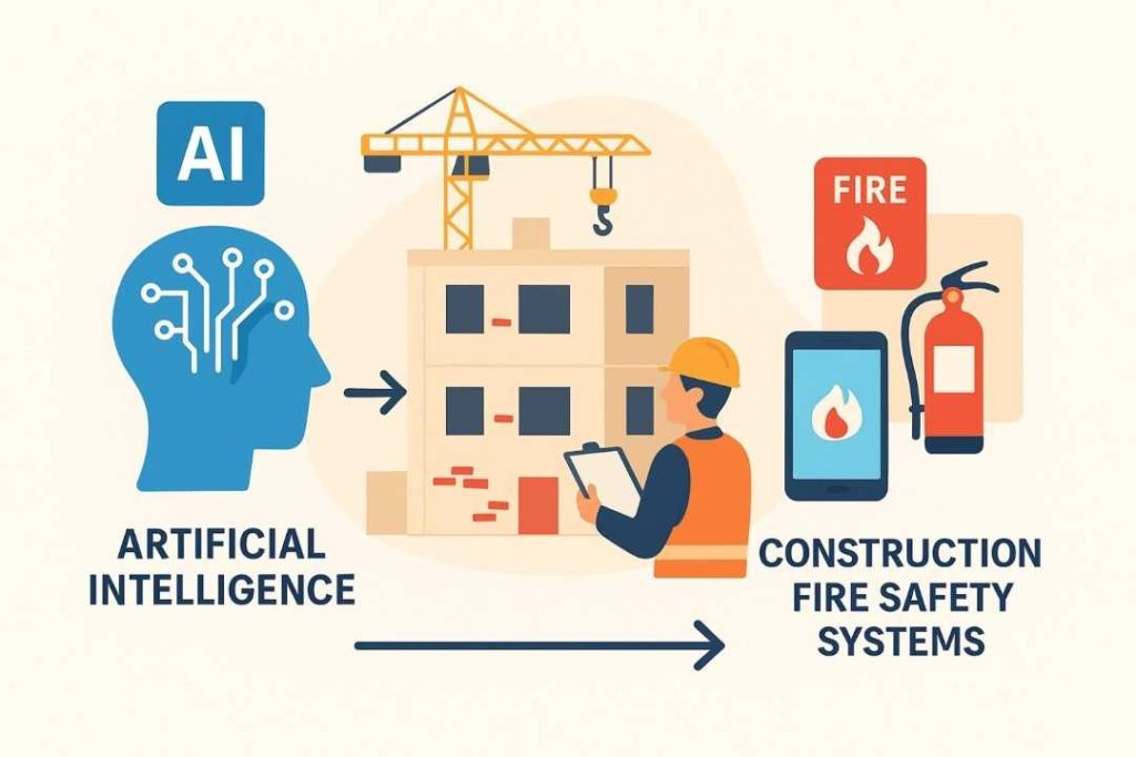 Integrating AI with Construction Fire Safety System