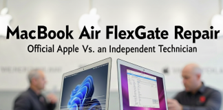 MacBook Air FlexGate Repair: Official Apple vs. An Independent Technician MacBook Air FlexGate