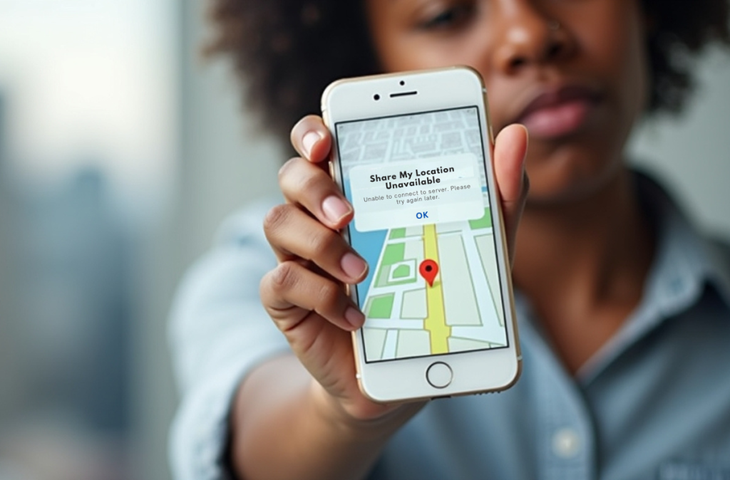 Share Location Unavailable iPhone