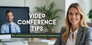 Video Conference Tips for a Professional and Confident Impression Video Conference Tips