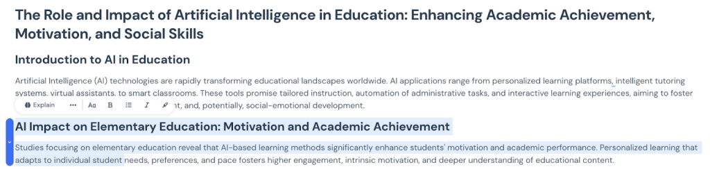 student research