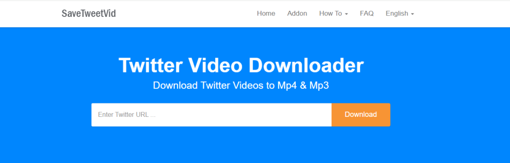 Twitter to MP4