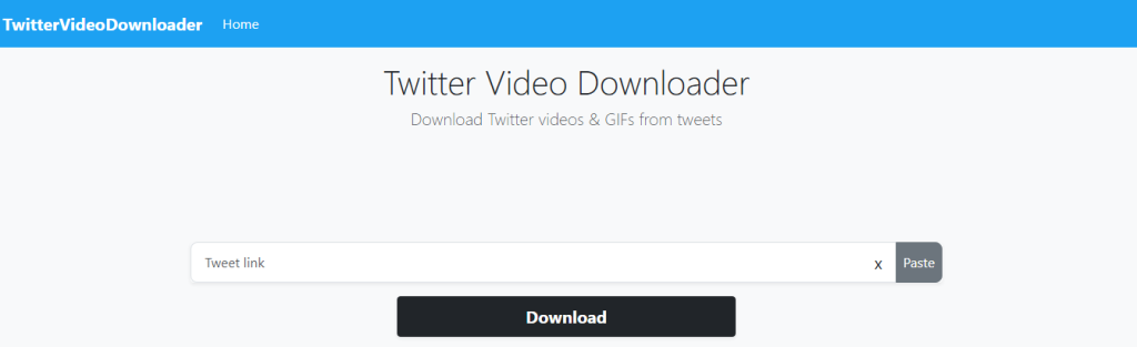 Twitter Video to MP4 conversion