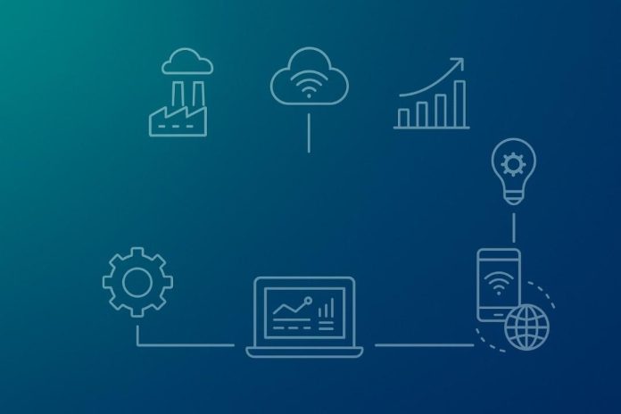 Connected-devices-illustrating-digital-transformation