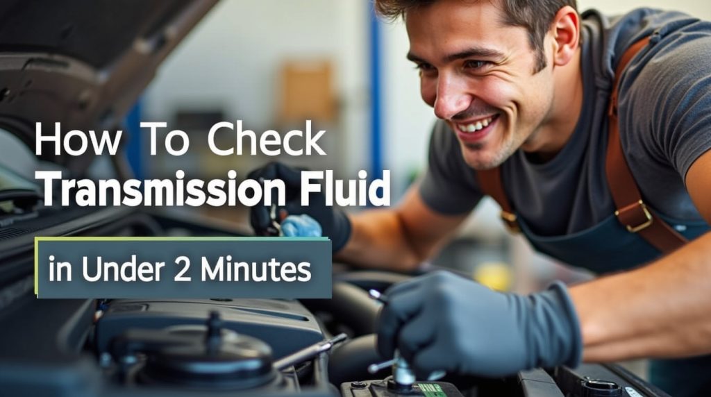How to Check Transmission Fluid