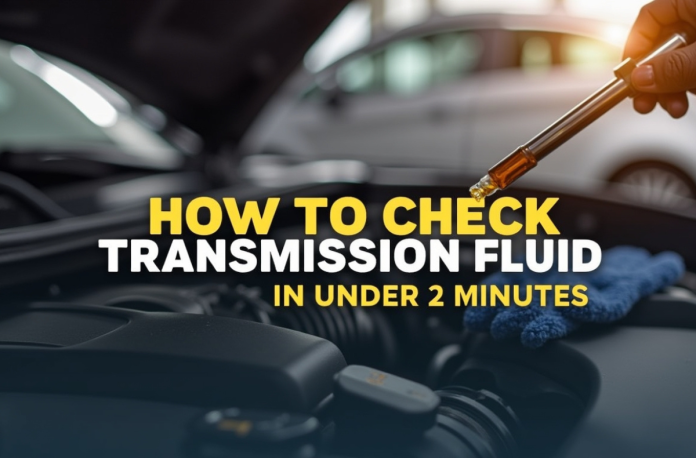 How to Check Transmission Fluid