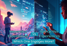 Immersive Experiences vs Interactive Experiences: Which One Engages More? Immersive Experiences