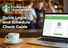 Starbucks Teamworks: Quick Login and Schedule Check Guide Starbucks Teamworks