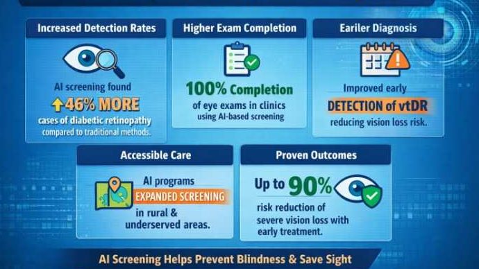 AI screening impact on vision care