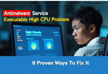 Antimalware Service Executable High CPU Problem? 8 Proven Ways to Fix It Antimalware Service Executable
