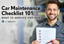 Car Maintenance Checklist 101: What to Service and When Car Maintenance Checklist