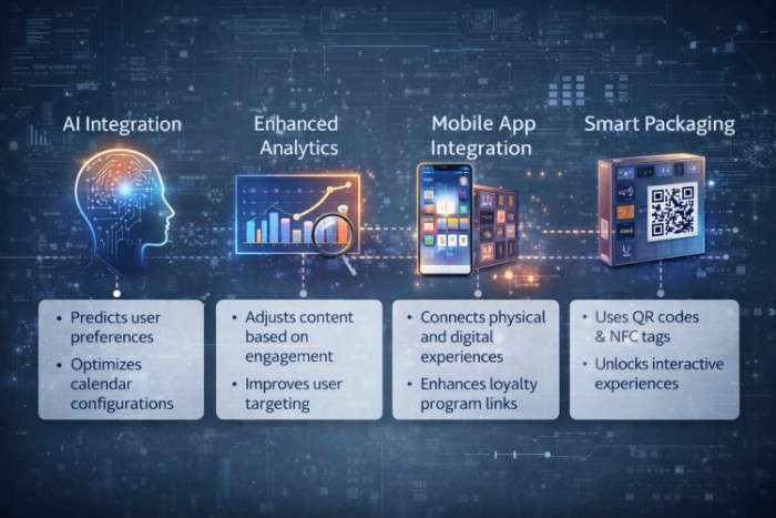 Future advancements in digital advent calendars