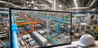 Scan to BIM Case Study: How ViBIM Modeled Ultra-Dense MEP Systems for a US Factory Industrial MEP systems in 3D visualization