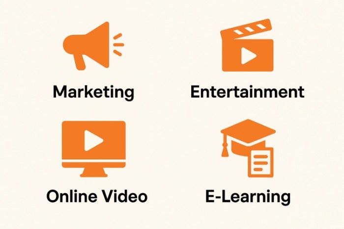 Modern infographic with icons