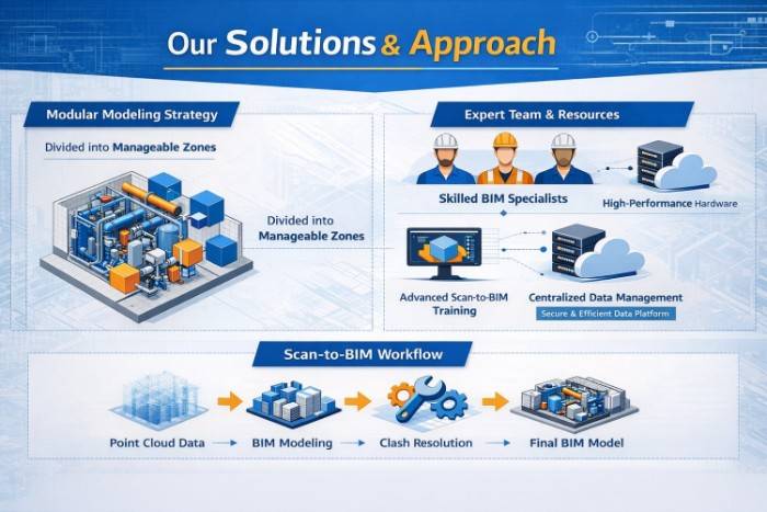 Our solutions and approach diagram